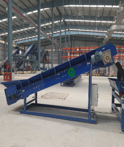 Belt Conveyor for Municipal Solid Waste Management